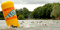 foto's sport - triathlon Oudenaarde